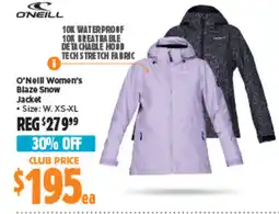 Anaconda O'Neill Women's Blaze Snow Jacket offer