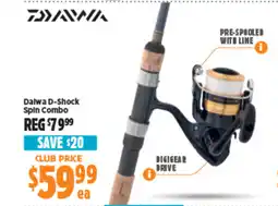 Anaconda Dalwa D-Shock Spin Combo offer