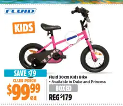 Anaconda Fluid 30cm Kids Bike offer