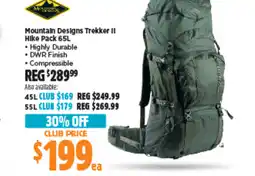 Anaconda Mountain Designs Trekker II offer
