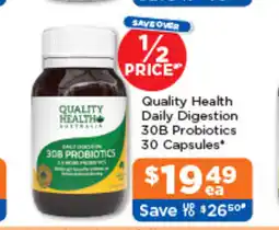 Good Price Pharmacy Quality Health Daily Digestion 30B Probiotics offer