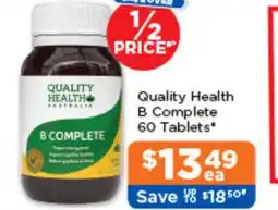 Good Price Pharmacy Quality Health B Complete 60 Tablets* offer