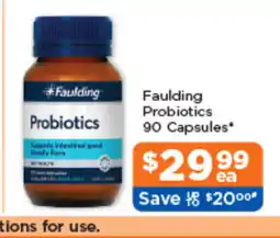 Good Price Pharmacy Faulding Probiotics offer