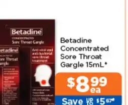 Good Price Pharmacy Betadine Concentrated Sore Throat Gargle 15mL⭑ offer