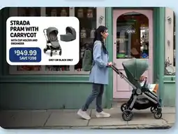 Baby Kingdom STRADA PRAM WITH CARRYCOT offer