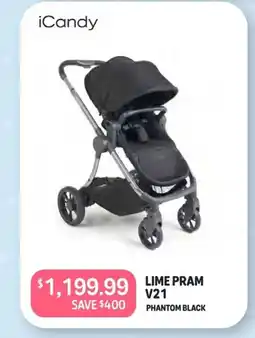 Baby Kingdom LIME PRAM offer
