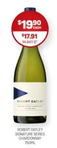 ROBERT OATLEY SIGNATURE SERIES CHARDONNAY 750ML