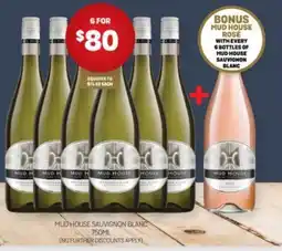 Harry Brown MUD HOUSE SAUVIGNON BLANC 750ML offer