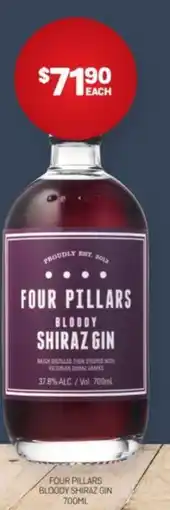 FOUR PILLARS BLOODY SHIRAZ GIN