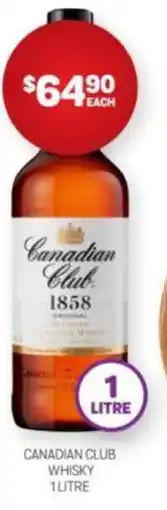 Harry Brown CANADIAN CLUB offer