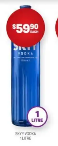 SKYY VODKA