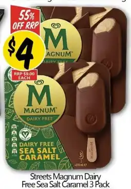 NQR Streets Magnum Dairy Free Sea Salt Caramel 3 Pack offer