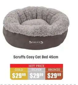 Pets Domain Scruffs Cosy Cat Bed 45cm offer