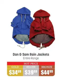 Dan & Sam Rain Jackets