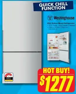 The Good Guys 496L Bottom Mount Refrigerator offer