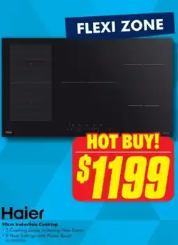 The Good Guys 90cm induction Cooktop offer