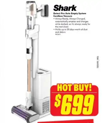 The Good Guys Detect Pro Auto Empty System Cordless Vacuum offer