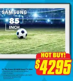 The Good Guys 85* The Frame 4K QLED Smart TV 2024 offer