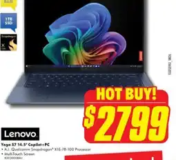 The Good Guys Yoga $7 14.5" Copilot+PC offer