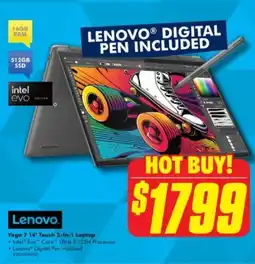 The Good Guys Yoga 7 14" Touch 2-in-1 Laptop offer