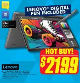 The Good Guys Yoga 7 14" Touch 2-In-1 Laptop offer