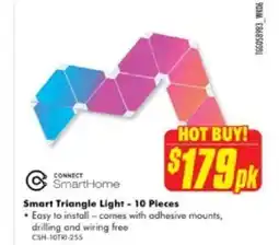 The Good Guys Smart Triangle Light - 10 Pieces offer