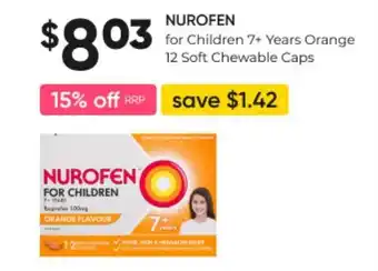 Healthy Life NUROFEN offer