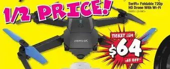 JB Hi-Fi Swift+ Foldable 720p HD Drone With Wi-Fi offer