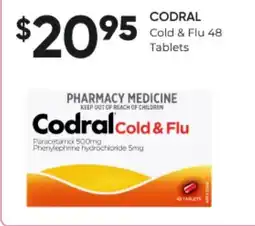 CODRAL Cold & Flu 48 Tablets