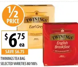 Supabarn TWININGS TEA BAG offer