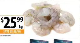 Supabarn RAW PRAWN MEAT offer
