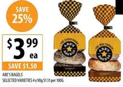 ABE'S BAGELS