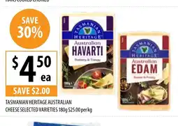 Supabarn TASMANIAN HERITAGE AUSTRALIAN offer