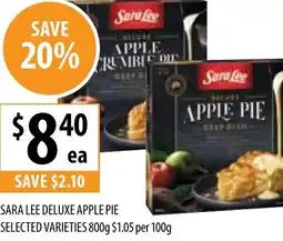 Supabarn SARA LEE DELUXE APPLE PIE offer