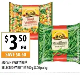 Supabarn MCCAIN VEGETABLES offer