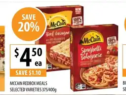 Supabarn MCCAIN REDBOX MEALS offer
