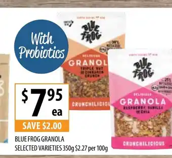 Supabarn BLUE FROG GRANOLA offer
