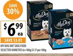 Supabarn MY DOG WET DOG FOOD offer