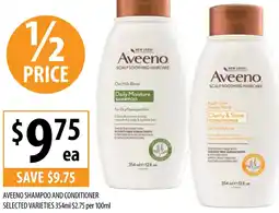 Supabarn AVEENO SHAMPOO AND CONDITIONER offer