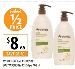 Supabarn AVEENO DAILY MOISTURISING offer