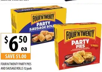 Supabarn FOUR N TWENTY PARTY PIES offer