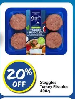 Ritchies Steggles Turkey Rissoles 400g offer