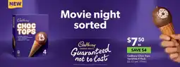 Ritchies Cadbury CHOC TOPS offer