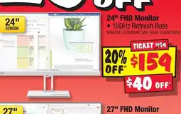 JB Hi-Fi 24" FHD Monitor offer