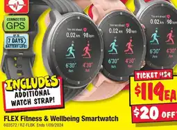JB Hi-Fi FLEX Fitness & Wellbeing Smartwatch offer