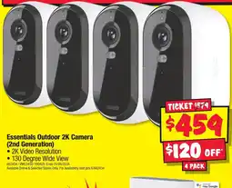 Essentials Outdoor 2K Camera