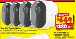 JB Hi-Fi Pro 5 2K Spotlight Cam offer
