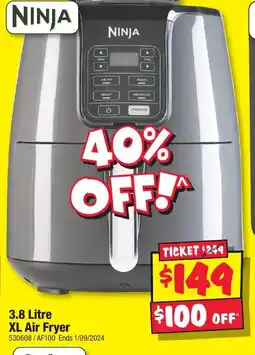 JB Hi-Fi 3.8 Litre XL Air Fryer offer