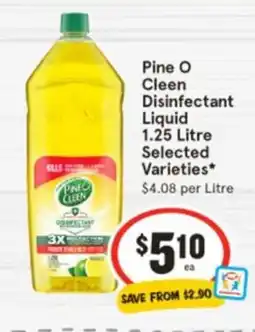 IGA Pine O Cleen Disinfectant offer