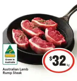 IGA Australian Lamb Rump Steak offer